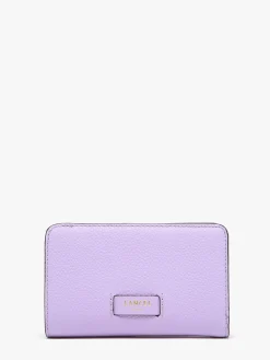 Portefeuille rectangulaire zippé Ninon cuir LANCEL