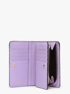 Portefeuille rectangulaire zippé Ninon cuir LANCEL