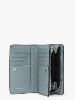 Portefeuille rectangulaire zippé Ninon cuir LANCEL