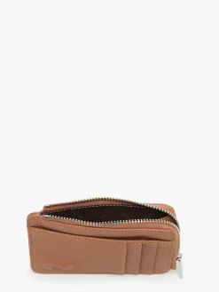 Porte-monnaie avec porte-cartes cuir NATHAN BAUME