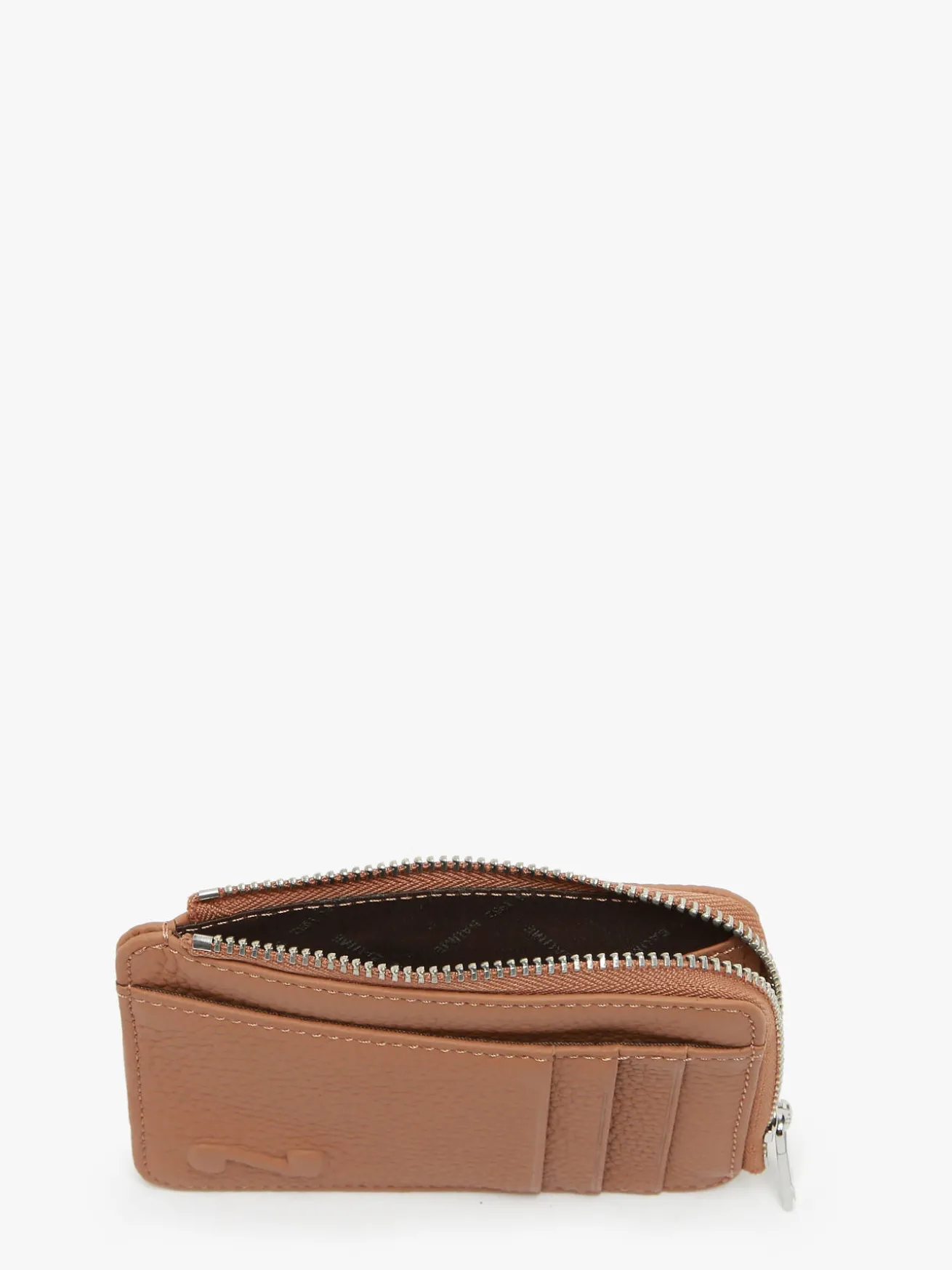 Porte-monnaie avec porte-cartes cuir NATHAN BAUME