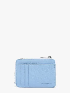 Porte-monnaie avec porte-cartes cuir NATHAN BAUME