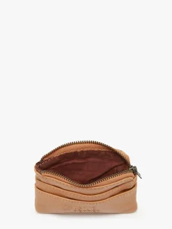 Porte-monnaie cuir BASILIC PEPPER