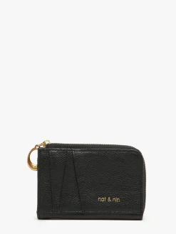 Porte-monnaie cuir NAT ET NIN