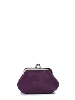 Porte-monnaie Etincelle nubuck cuir ETRIER