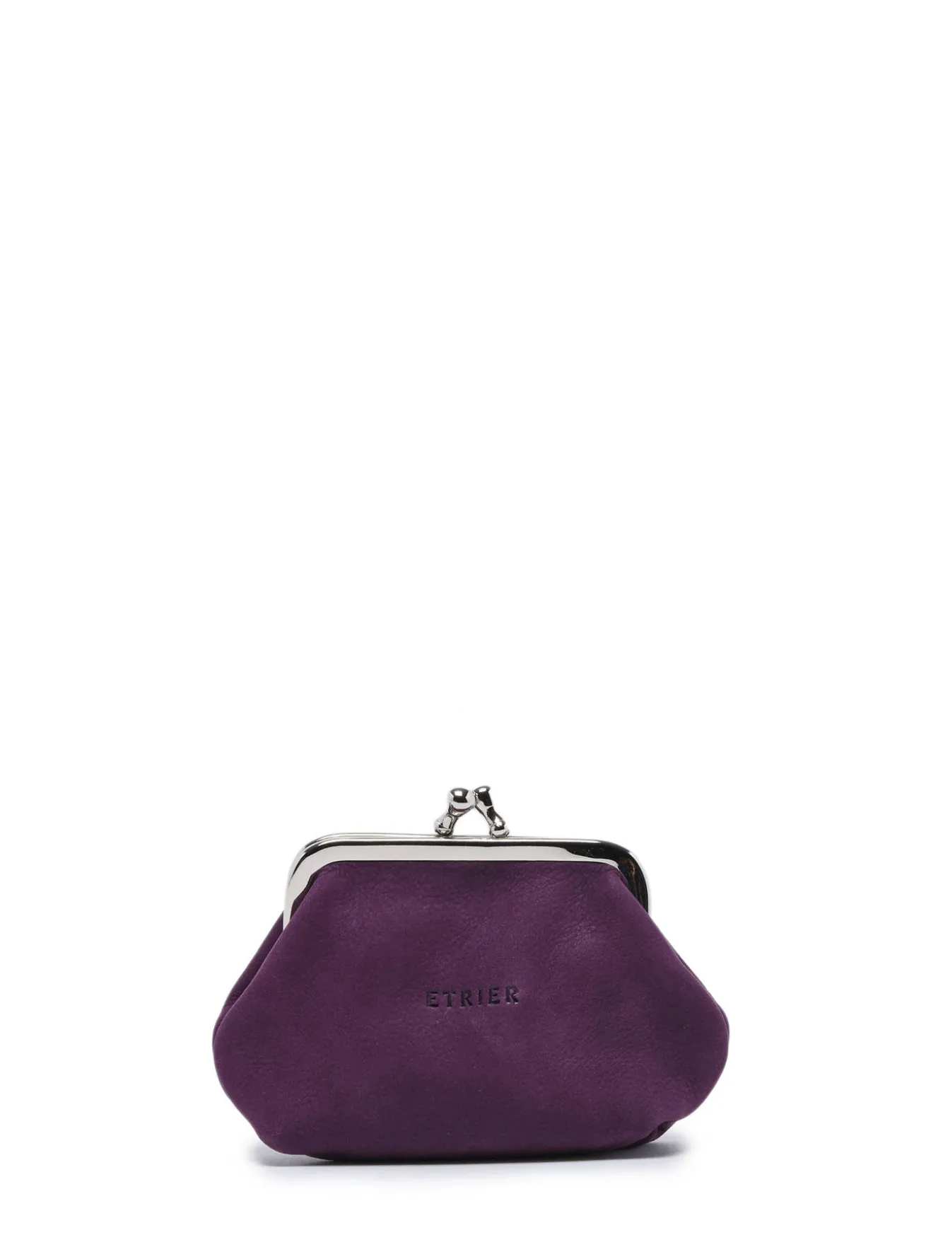 Porte-monnaie Etincelle nubuck cuir ETRIER