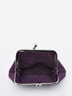 Porte-monnaie Etincelle nubuck cuir ETRIER