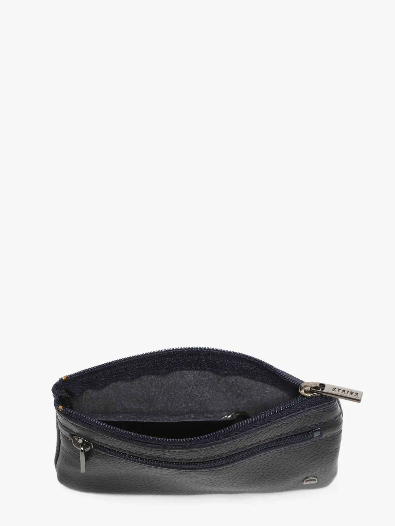 Porte-monnaie Madras cuir ETRIER