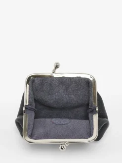 Porte-monnaie Madras cuir ETRIER