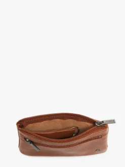 Porte-monnaie Madras cuir ETRIER