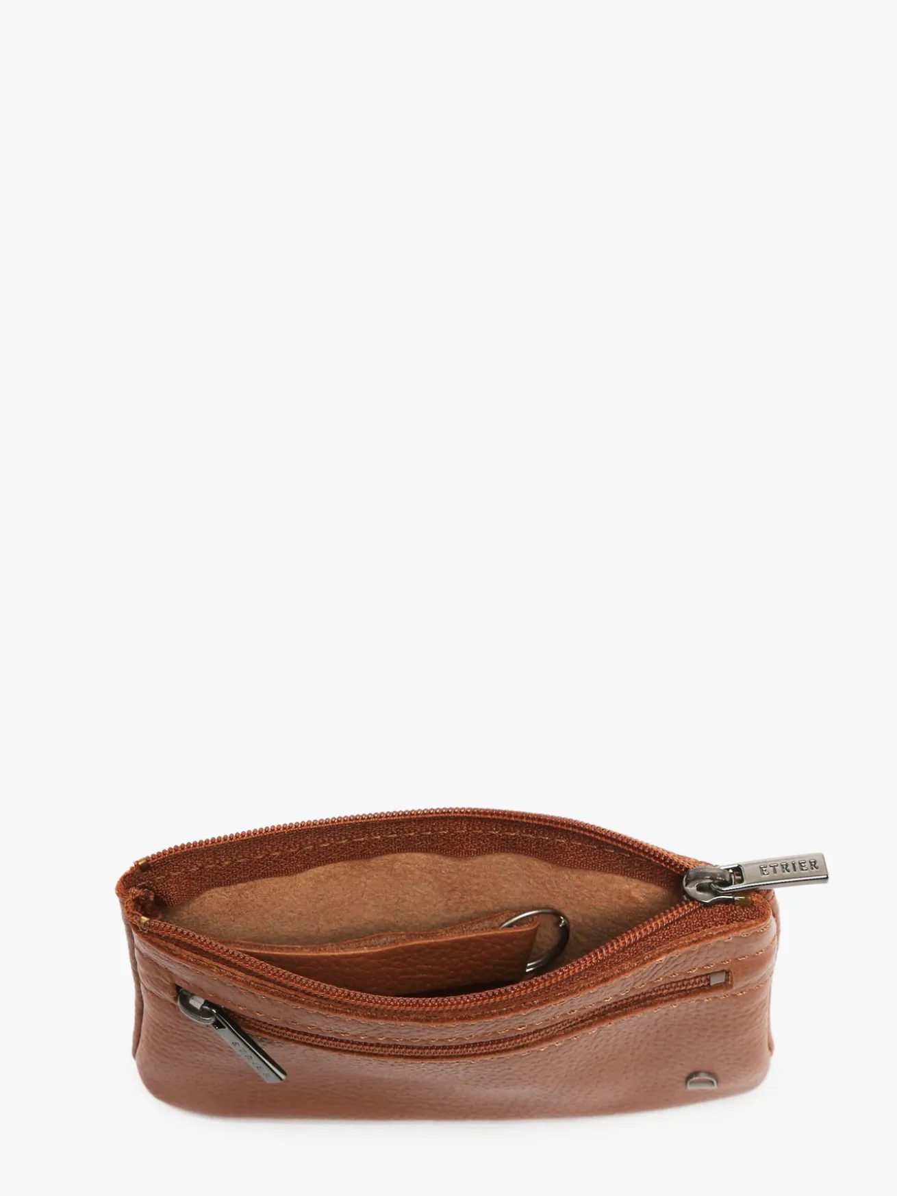 Porte-monnaie Madras cuir ETRIER