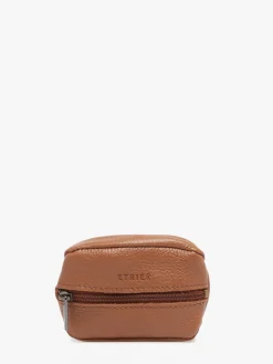 Porte-monnaie Madras cuir ETRIER