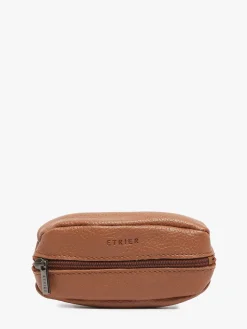 Porte-monnaie Madras cuir ETRIER