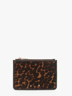 Porte-monnaie Othilia Léopard cuir VANESSA BRUNO