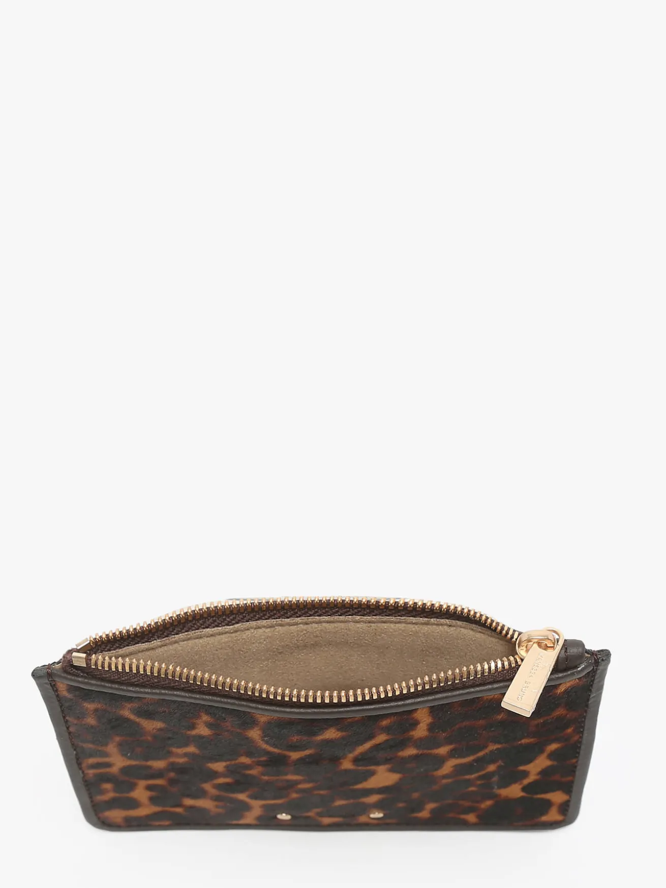 Porte-monnaie Othilia Léopard cuir VANESSA BRUNO