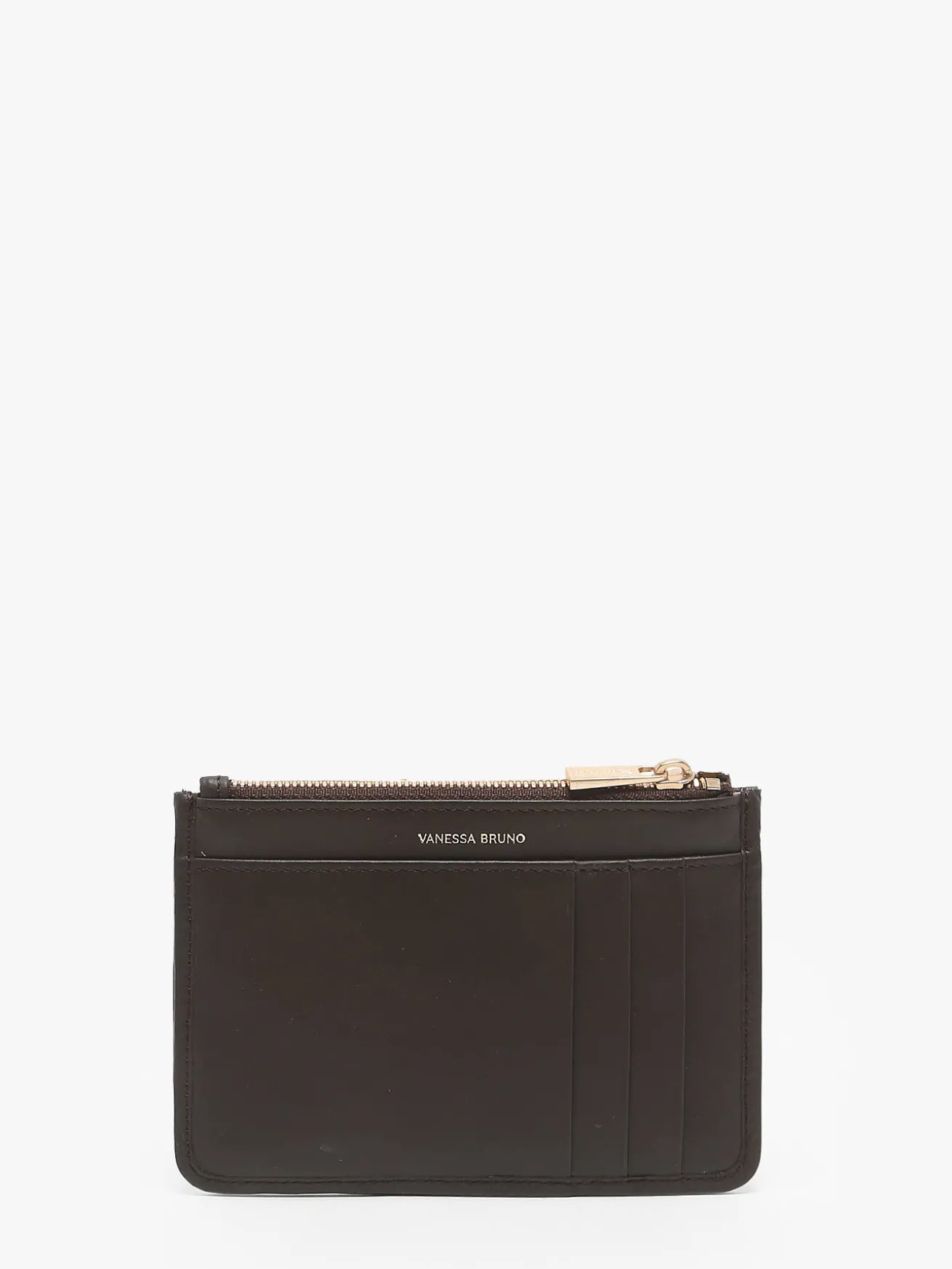 Porte-monnaie Othilia Léopard cuir VANESSA BRUNO