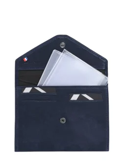 Porte-papiers Etincelle nubuck cuir ETRIER
