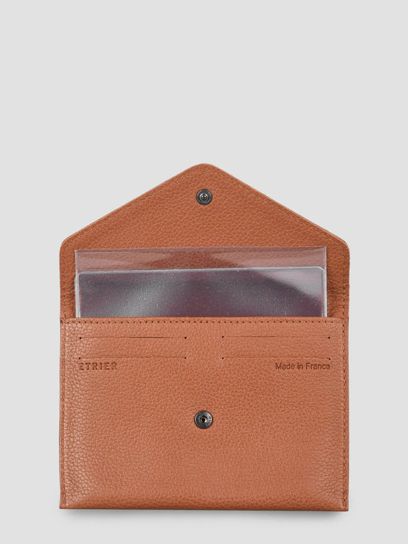 Porte-papiers Madras cuir ETRIER