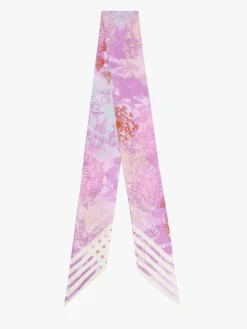 Ruban de soie Feux d'Artifice 82x5,5cm LANCEL