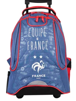 Sac à dos à roulettes 2 compartiments FEDERAT. FRANCE FOOTBALL