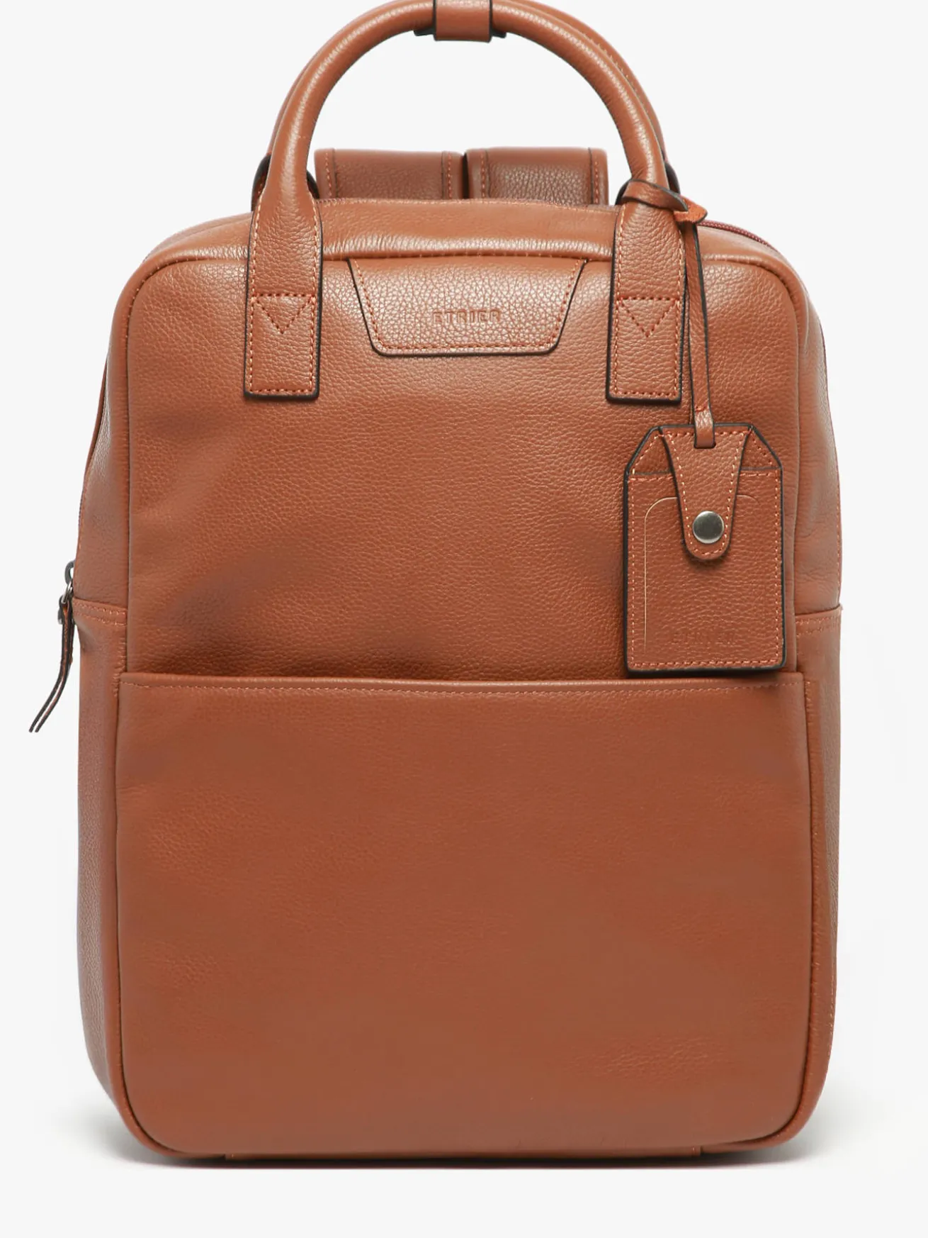 Sac à dos business Flandres 2 compartiments cuir ETRIER