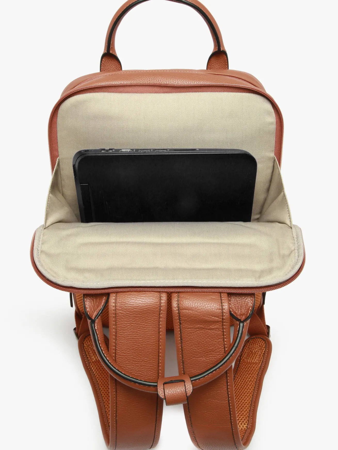 Sac à dos business Flandres 2 compartiments cuir ETRIER