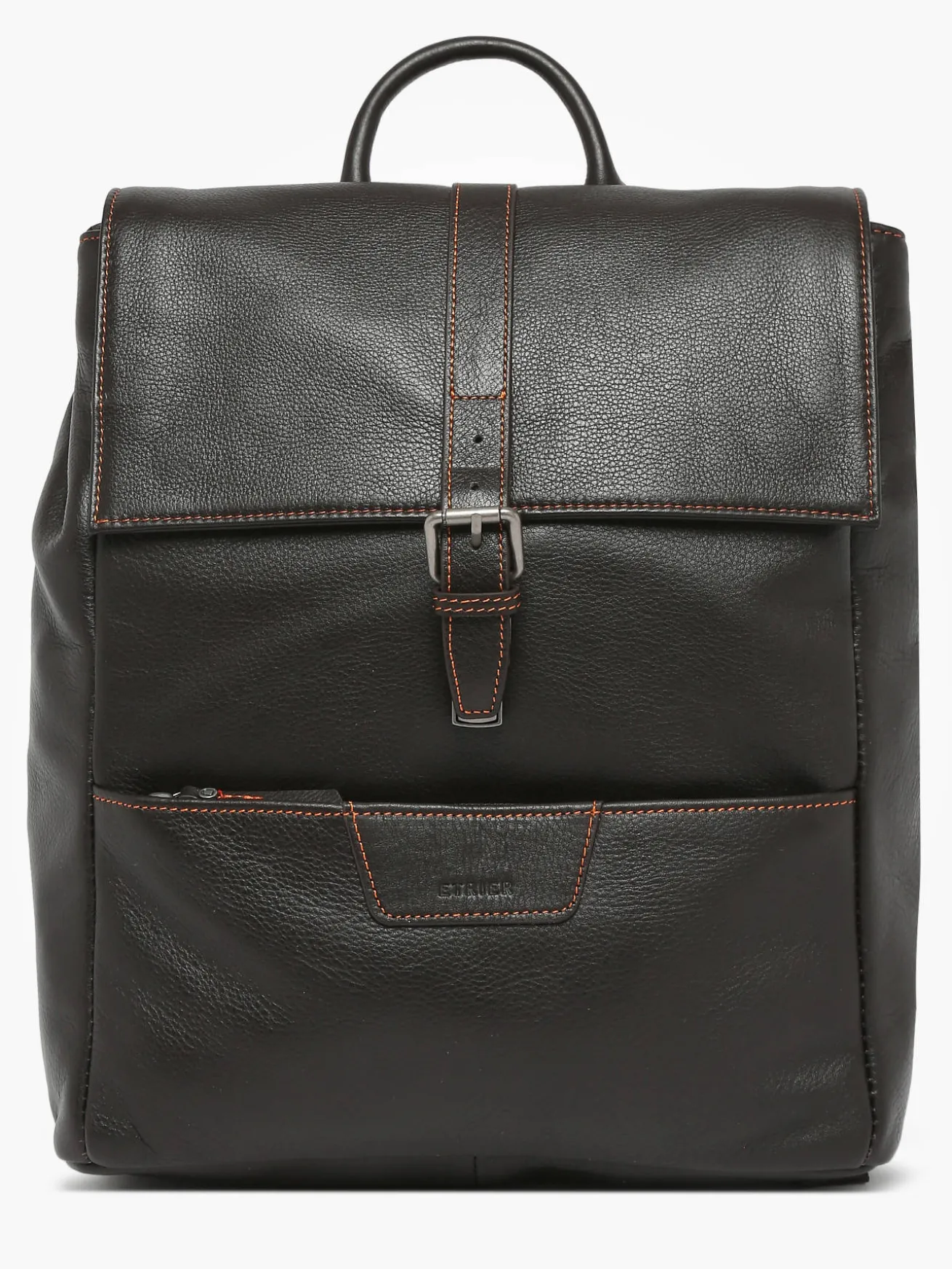Sac à dos business Foulonné 2 compartiments cuir ETRIER