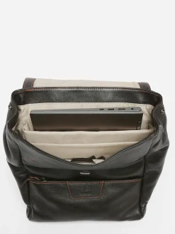 Sac à dos business Foulonné 2 compartiments cuir ETRIER