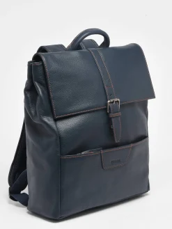 Sac à dos business Foulonné 2 compartiments cuir ETRIER