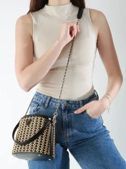 sac à main Atalia raphia GUESS