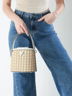 sac à main Atalia raphia GUESS
