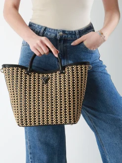 sac à main Atalia raphia GUESS