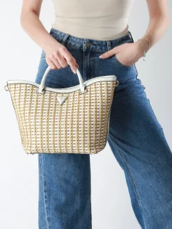 sac à main Atalia raphia GUESS