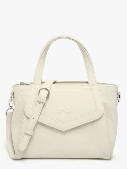 Sac à main Cacao cuir NATHAN BAUME