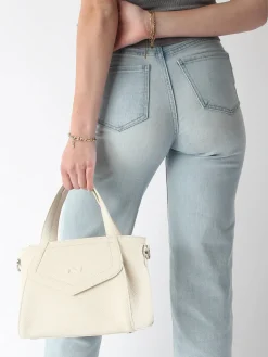 Sac à main Cacao cuir NATHAN BAUME