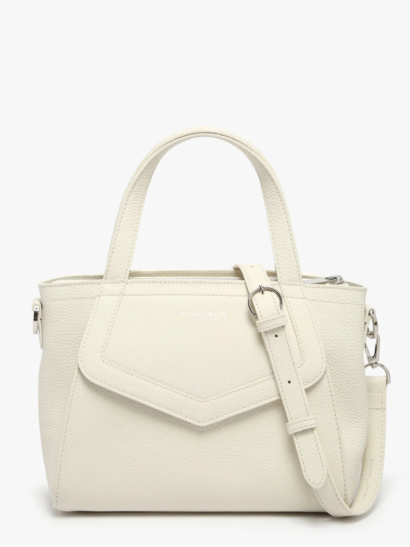 Sac à main Cacao cuir NATHAN BAUME