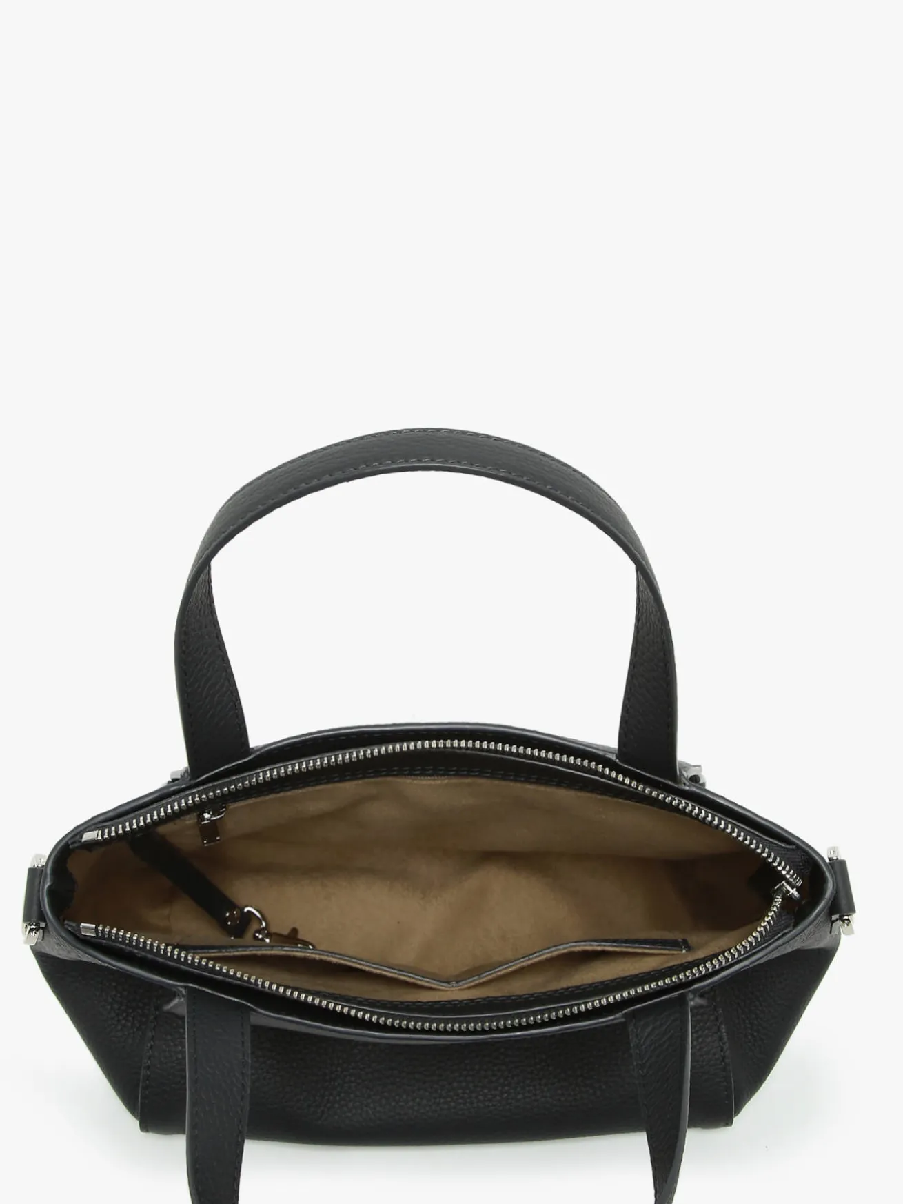 Sac à main Cacao cuir NATHAN BAUME