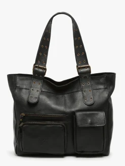 sac à main Cargo cuir BASILIC PEPPER