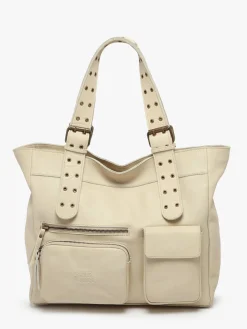 sac à main Cargo cuir BASILIC PEPPER