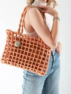 sac à main Crochet LE VOYAGE EN PANIER