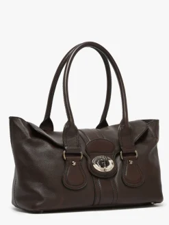 Sac à main d'occasion Tod's Turnlock Tote cuir TOD'S