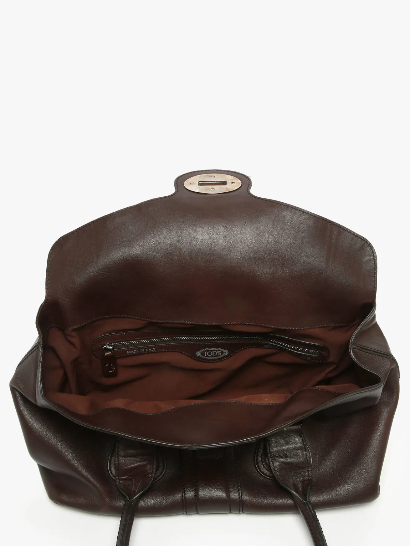 Sac à main d'occasion Tod's Turnlock Tote cuir TOD'S