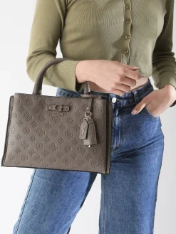 sac à main Gerty polyurethane GUESS