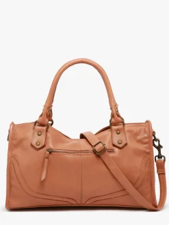sac à main Glam eyelet cuir BASILIC PEPPER