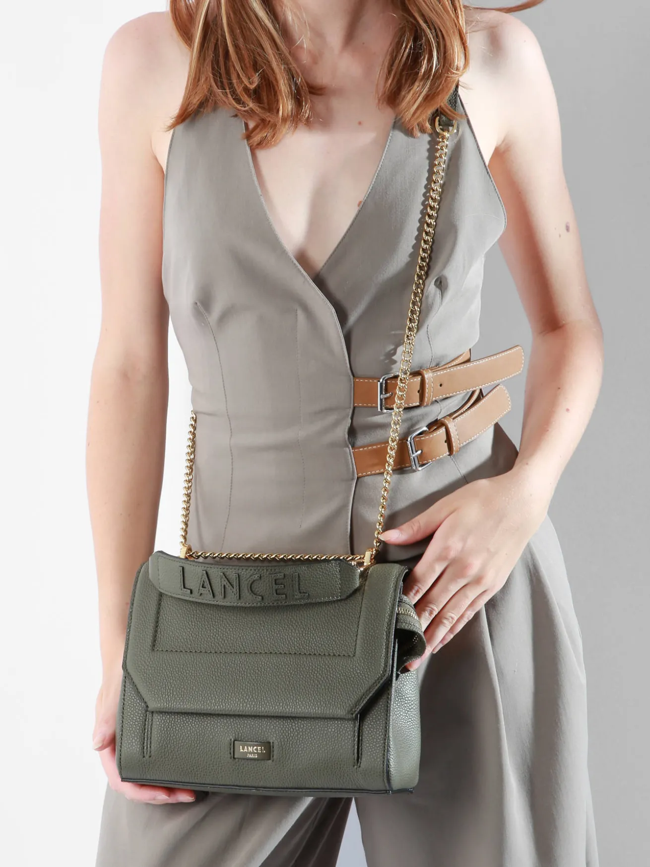 Sac à main M Ninon cuir LANCEL