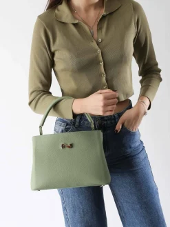 Sac à main Magnolia cuir NATHAN BAUME