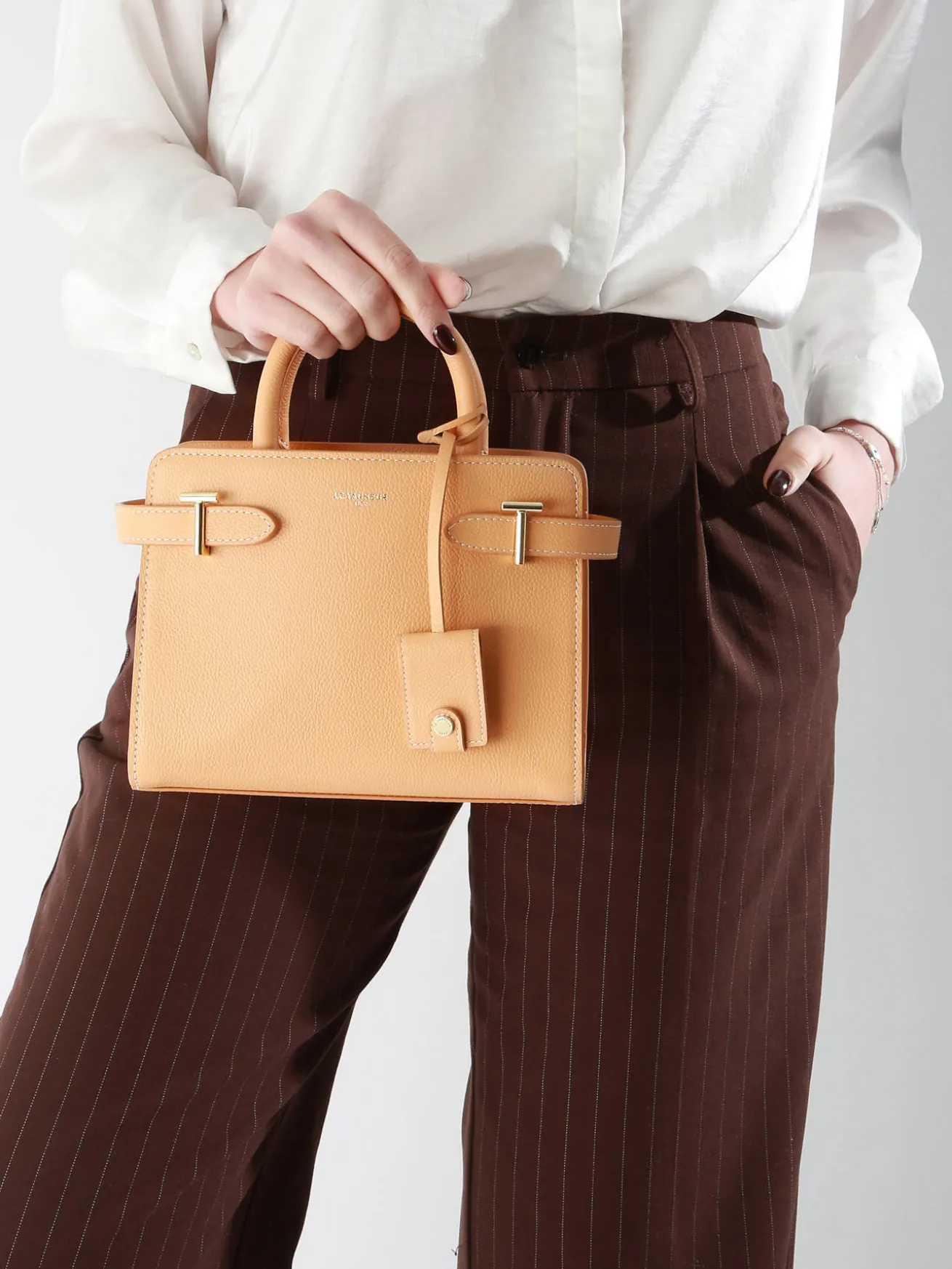 Sac à main S Emilie cuir LE TANNEUR