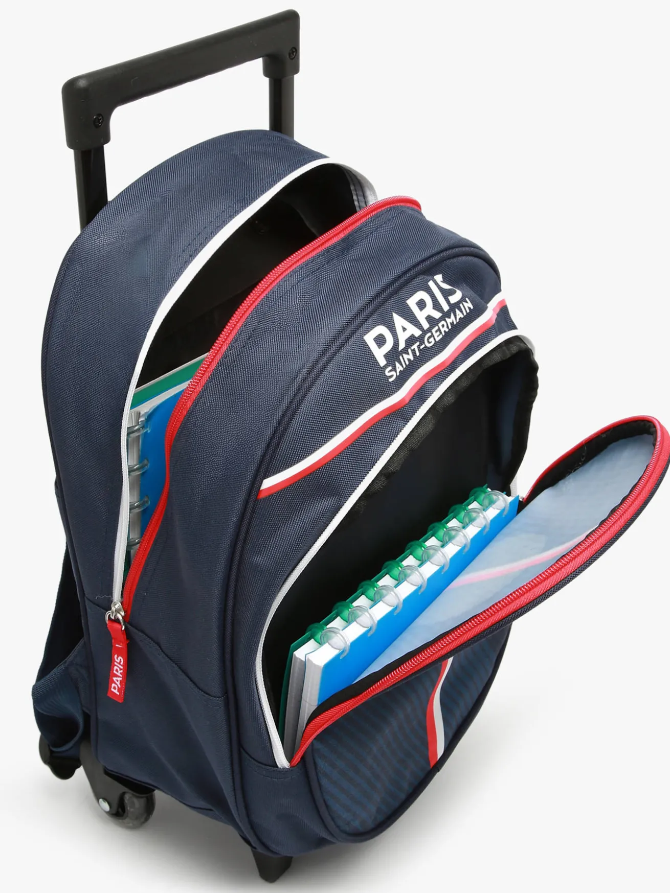 Sac a dos à roulettes 1 compartiment PARIS ST GERMAIN