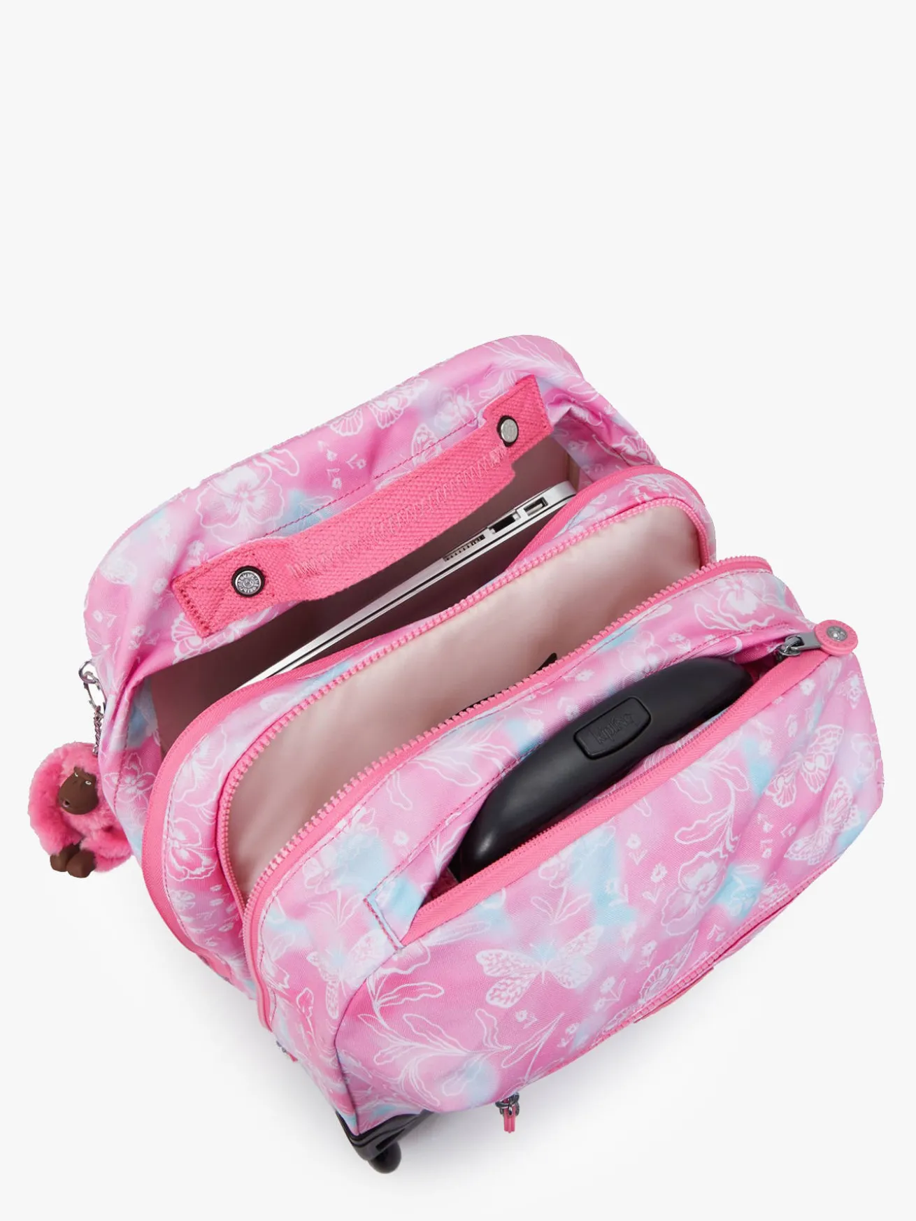 Sac a dos à roulettes 2 compartiments + PC 15" KIPLING