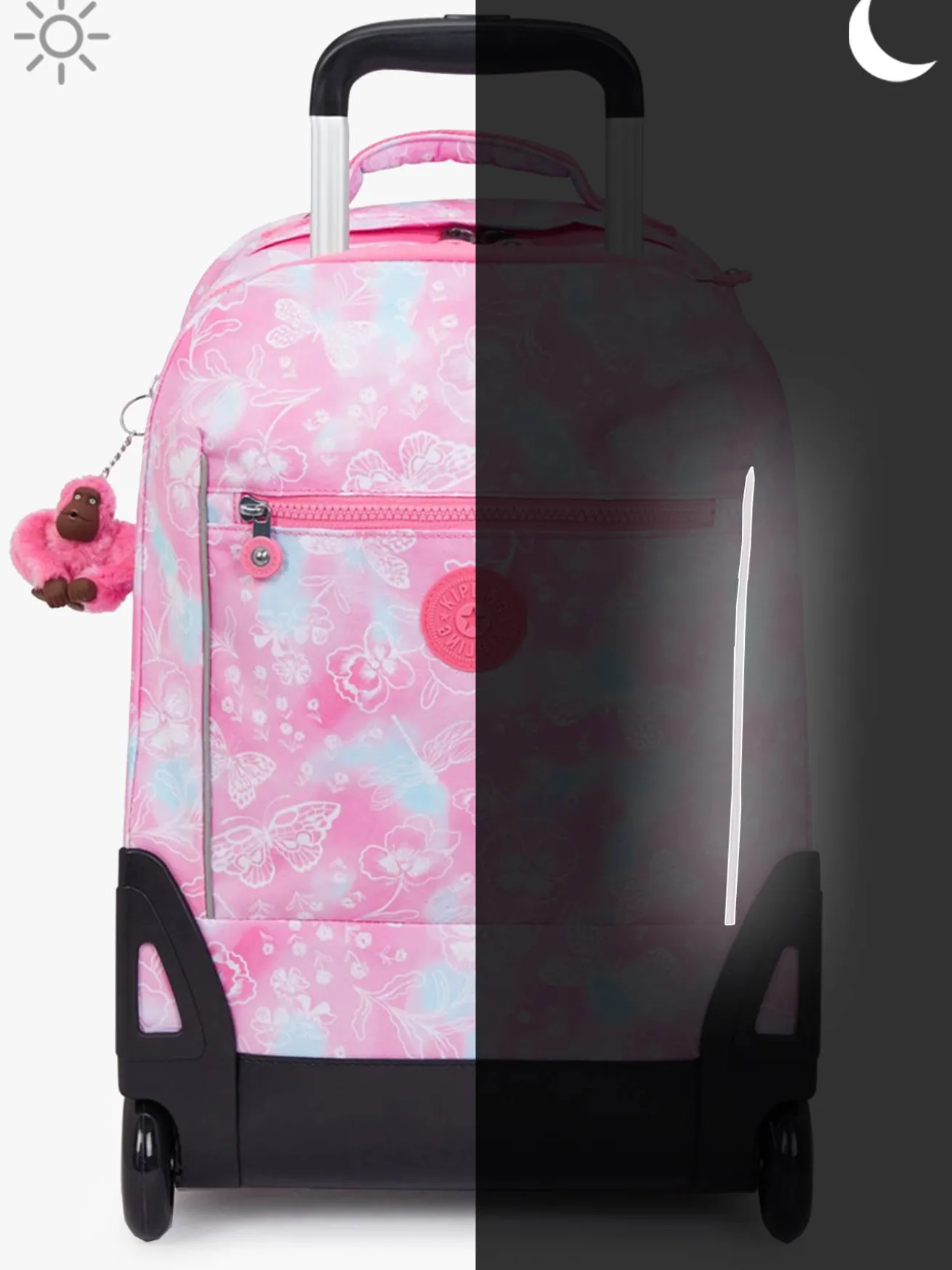 Sac a dos à roulettes 2 compartiments + PC 15" KIPLING